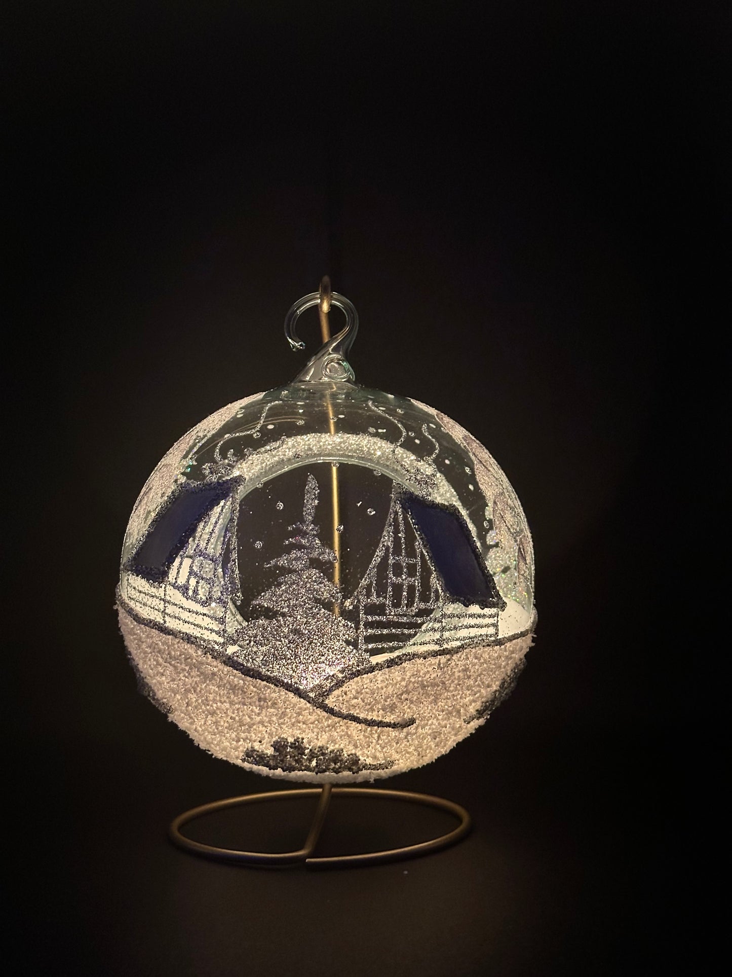Lampions winter village 1