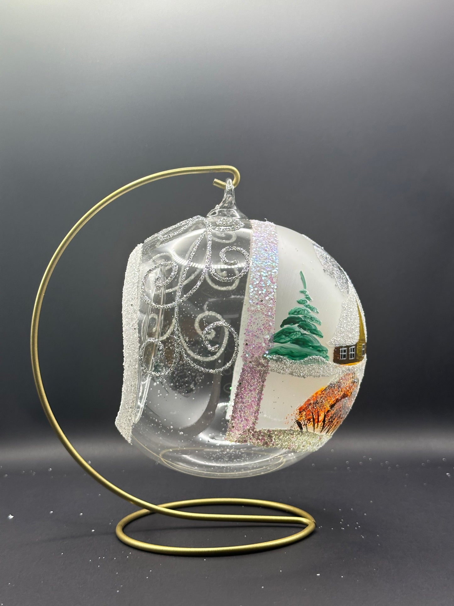 Lampions winter village 8