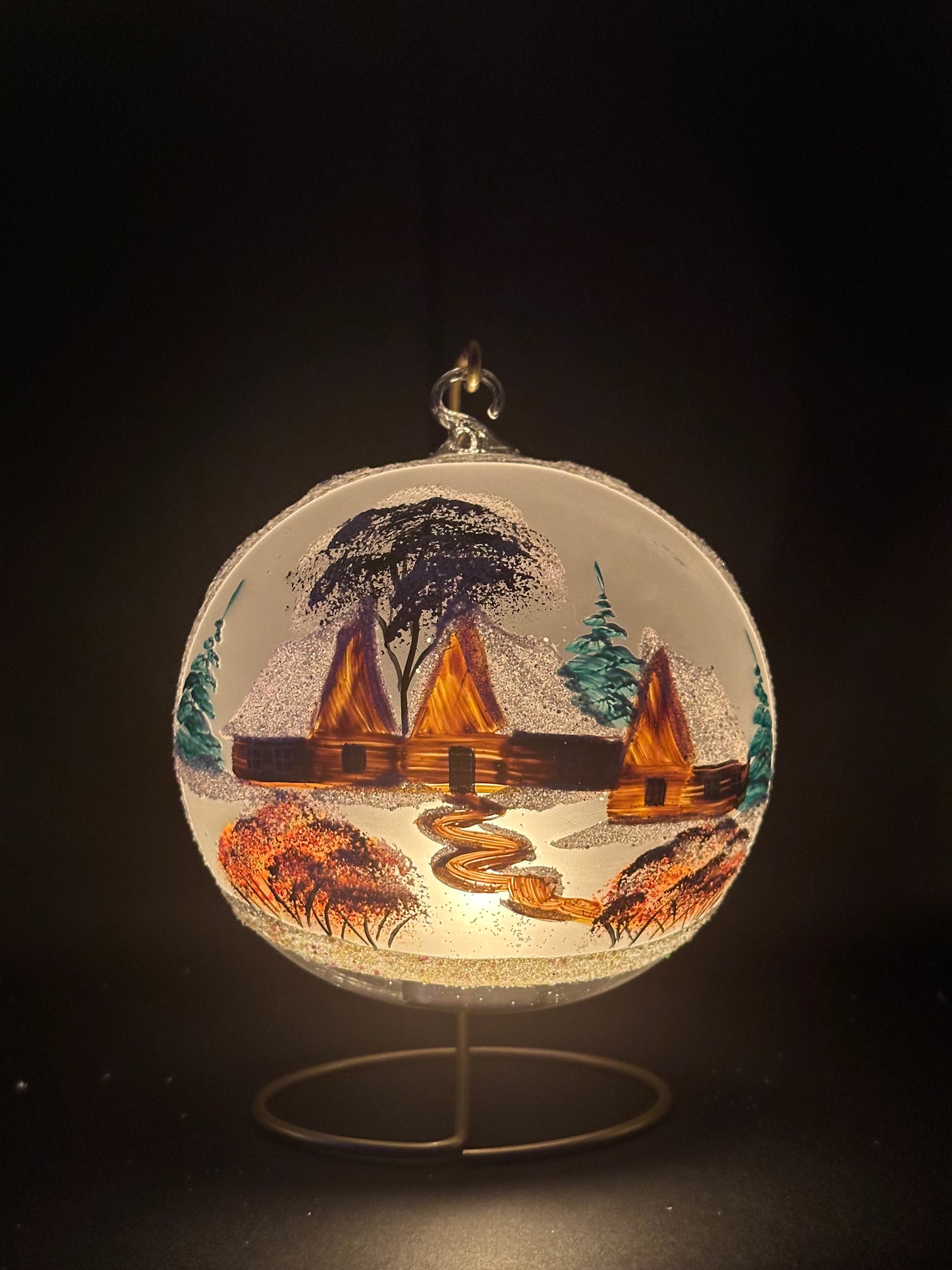 Lampions winter village 8