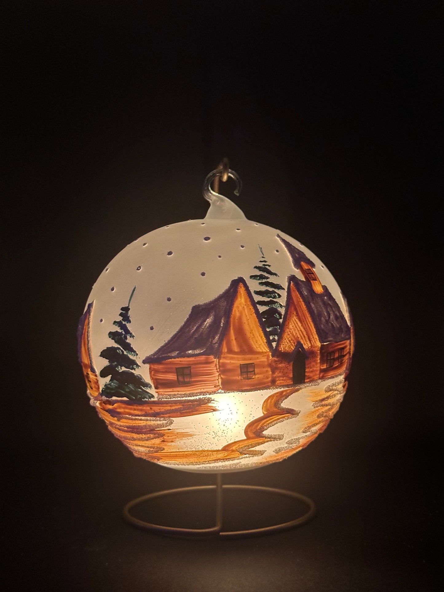 Lampions winter village 6