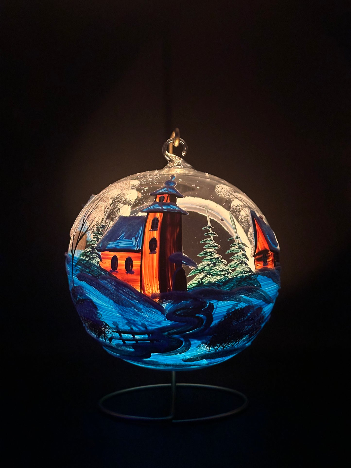 Lampions winter village 5