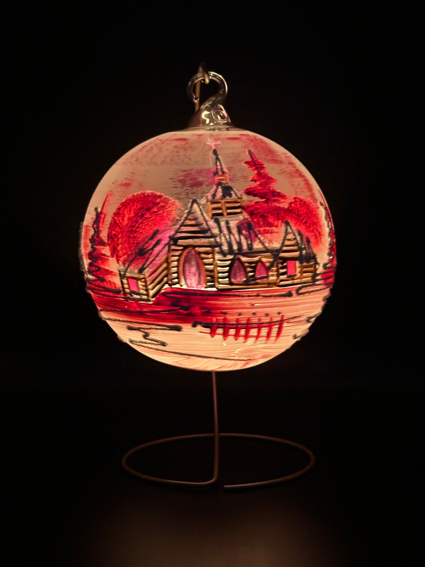 Lampions winter village 16
