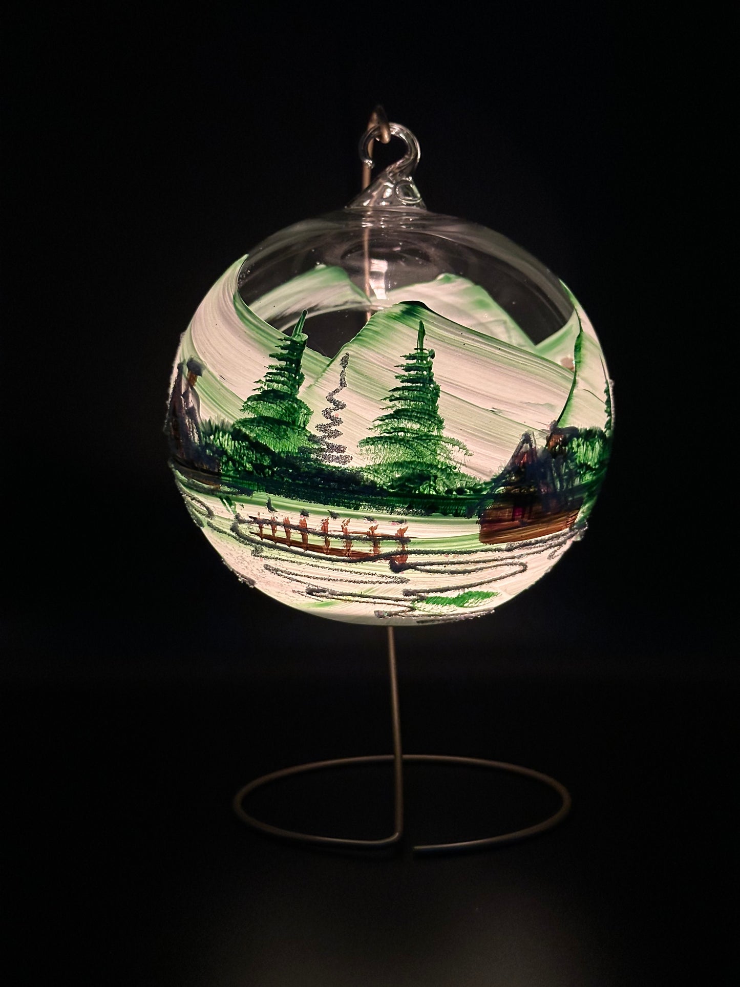 Lampions winter village 15
