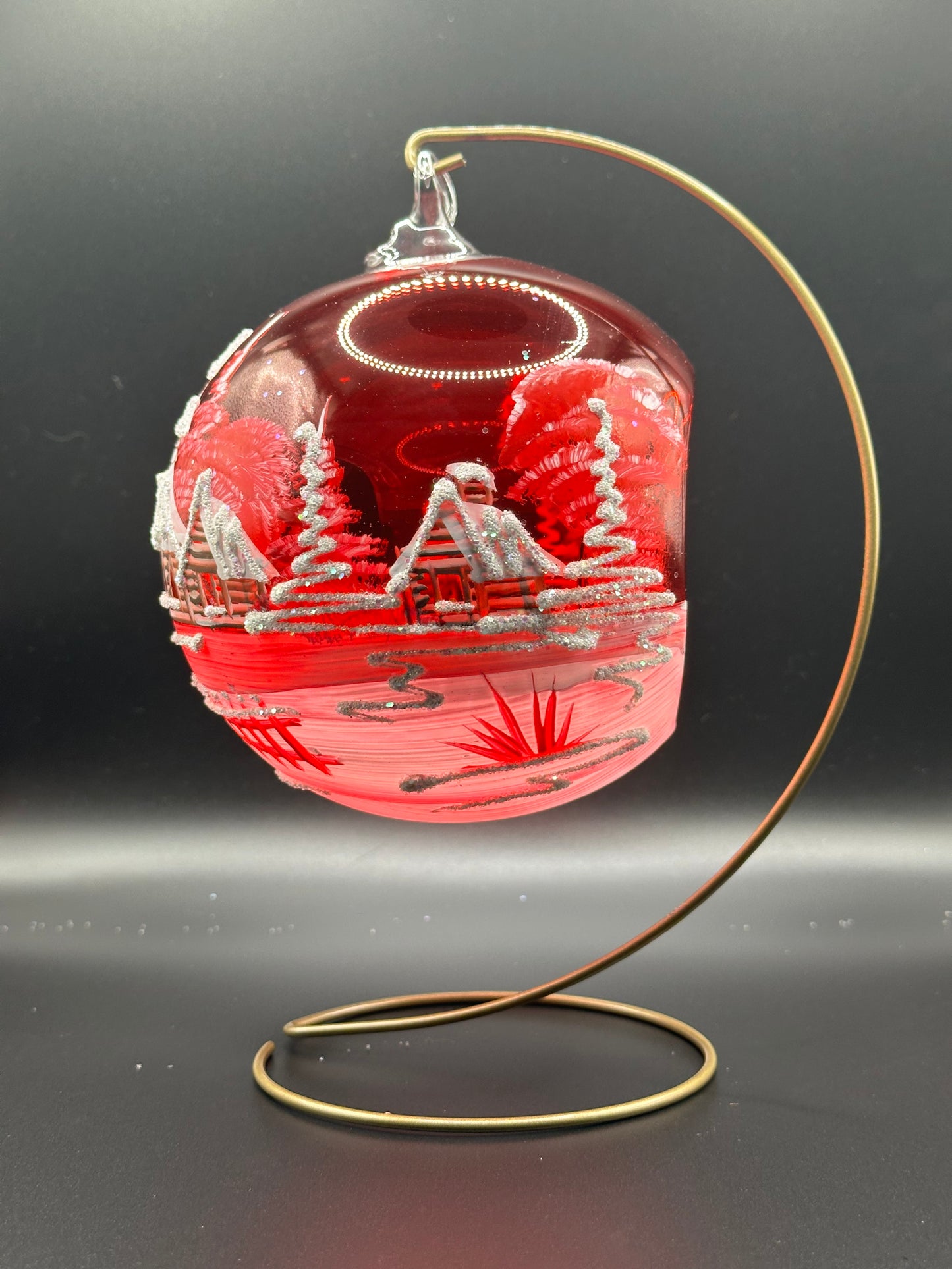 Lampions winter village 12