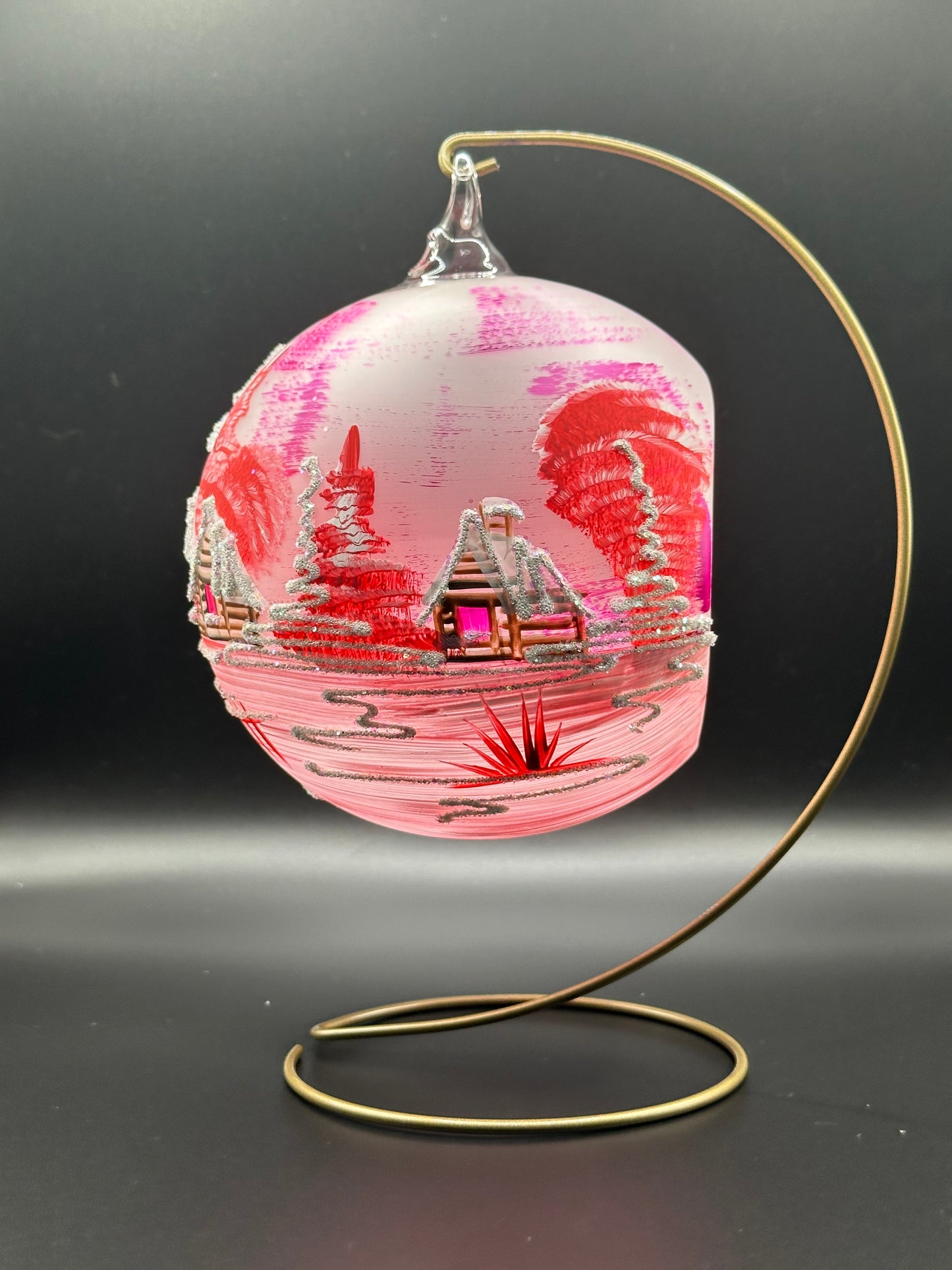 Lampions winter village 16